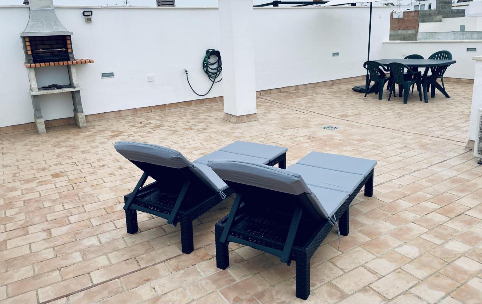 Atico Premium Conil Con 2 Terrazas, Parking, Piscina, Aire Ac Y Wifi -Solo Familias Y Parejas- Leilighet Conil De La Frontera Eksteriør bilde
