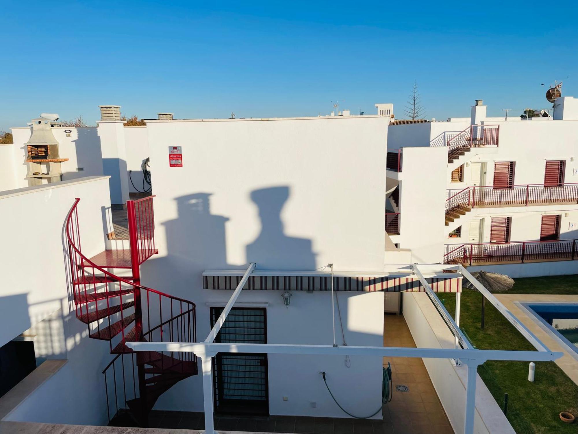 Atico Premium Conil Con 2 Terrazas, Parking, Piscina, Aire Ac Y Wifi -Solo Familias Y Parejas- Leilighet Conil De La Frontera Eksteriør bilde