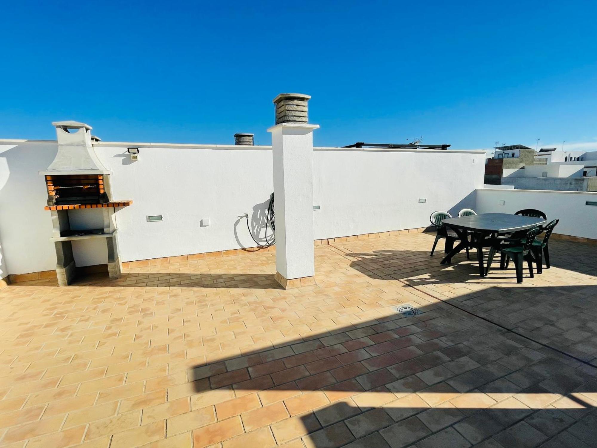 Atico Premium Conil Con 2 Terrazas, Parking, Piscina, Aire Ac Y Wifi -Solo Familias Y Parejas- Leilighet Conil De La Frontera Eksteriør bilde