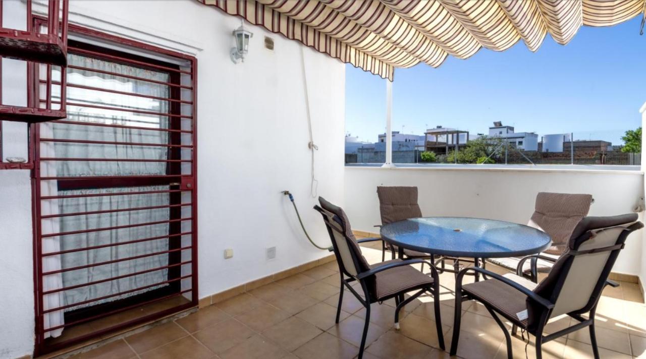 Atico Premium Conil Con 2 Terrazas, Parking, Piscina, Aire Ac Y Wifi -Solo Familias Y Parejas- Leilighet Conil De La Frontera Eksteriør bilde